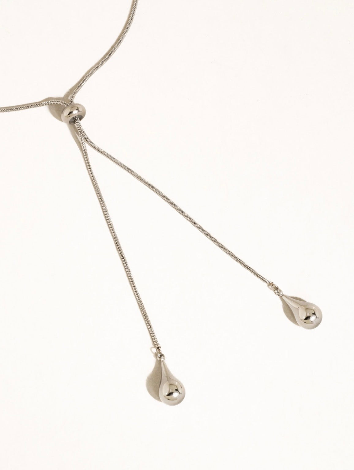 Crossroads necklace- SILVER