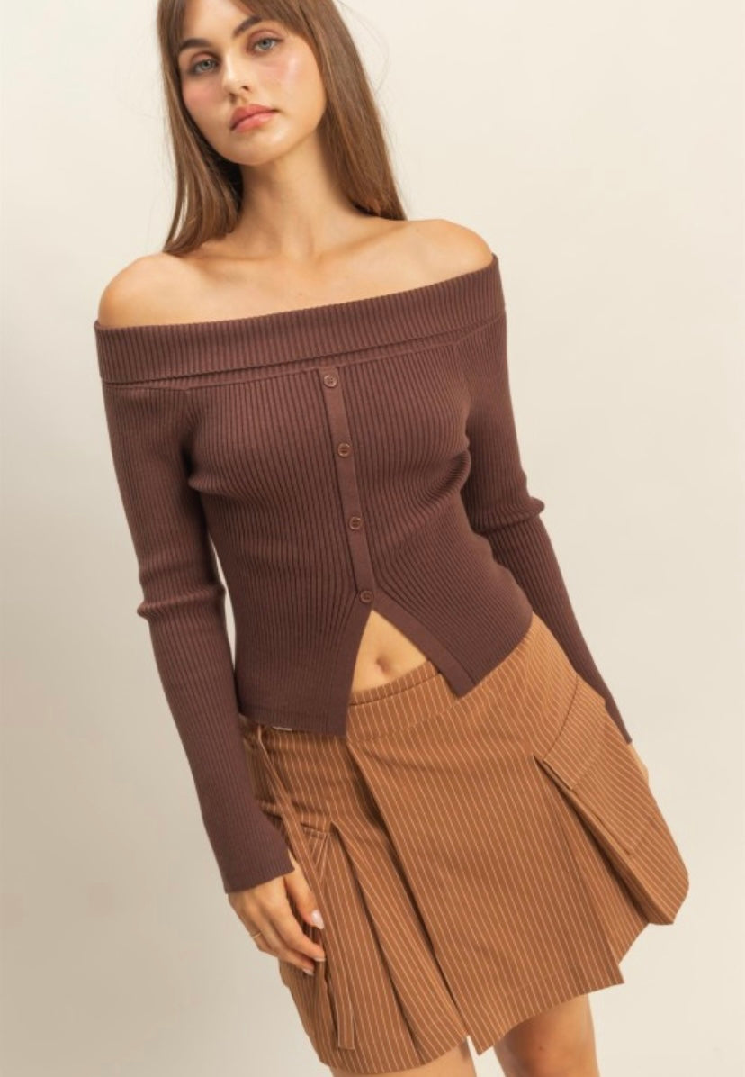 Alysha Off The Shoulder Top