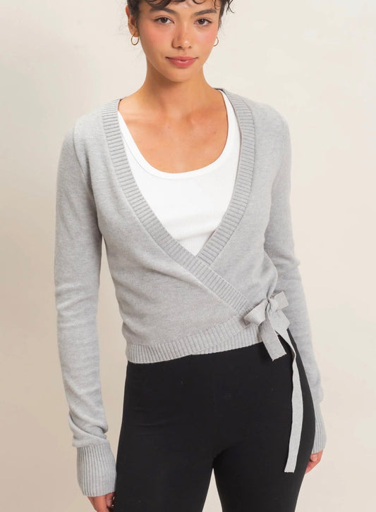 The Hazel Wrap Cardigan