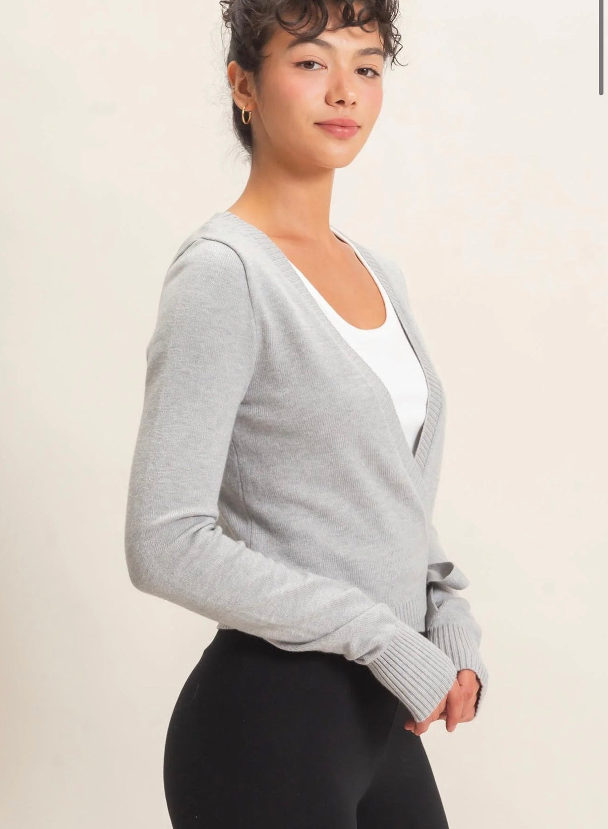 The Hazel Wrap Cardigan