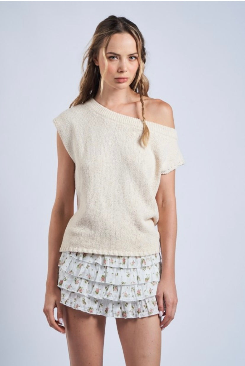 Maddie Off The Shoulder Knit