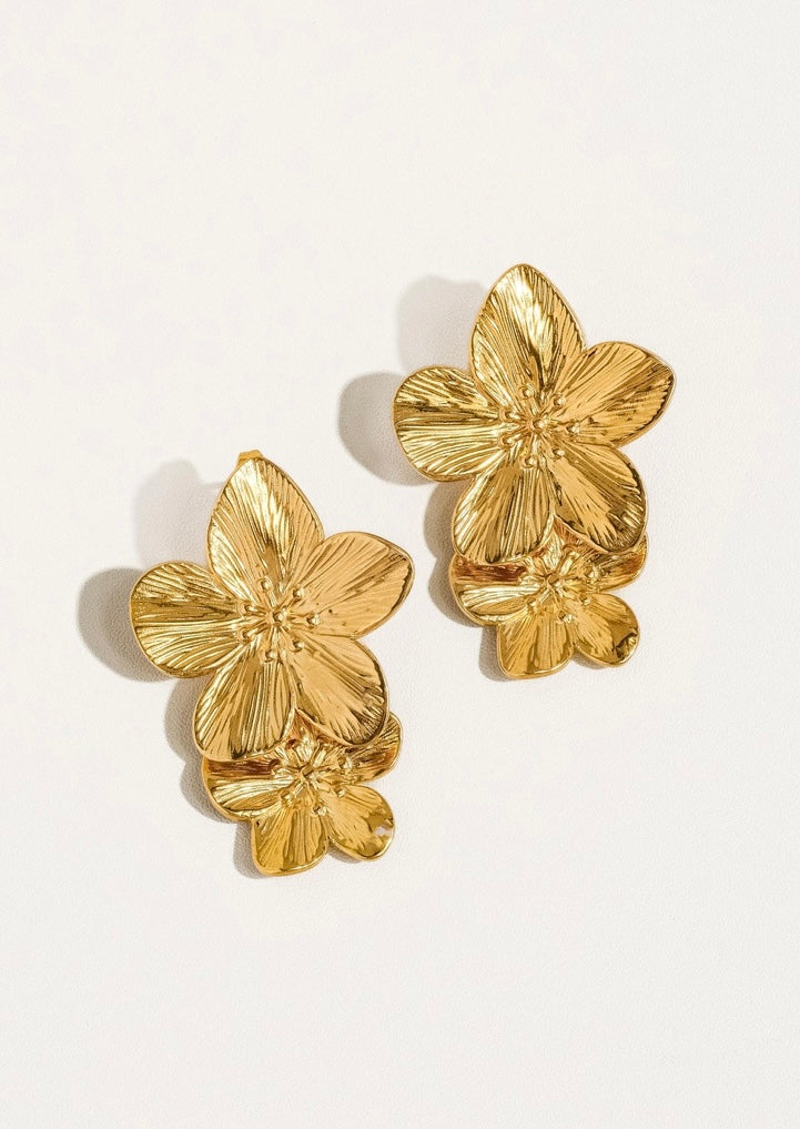 Ivy Floral Earrings