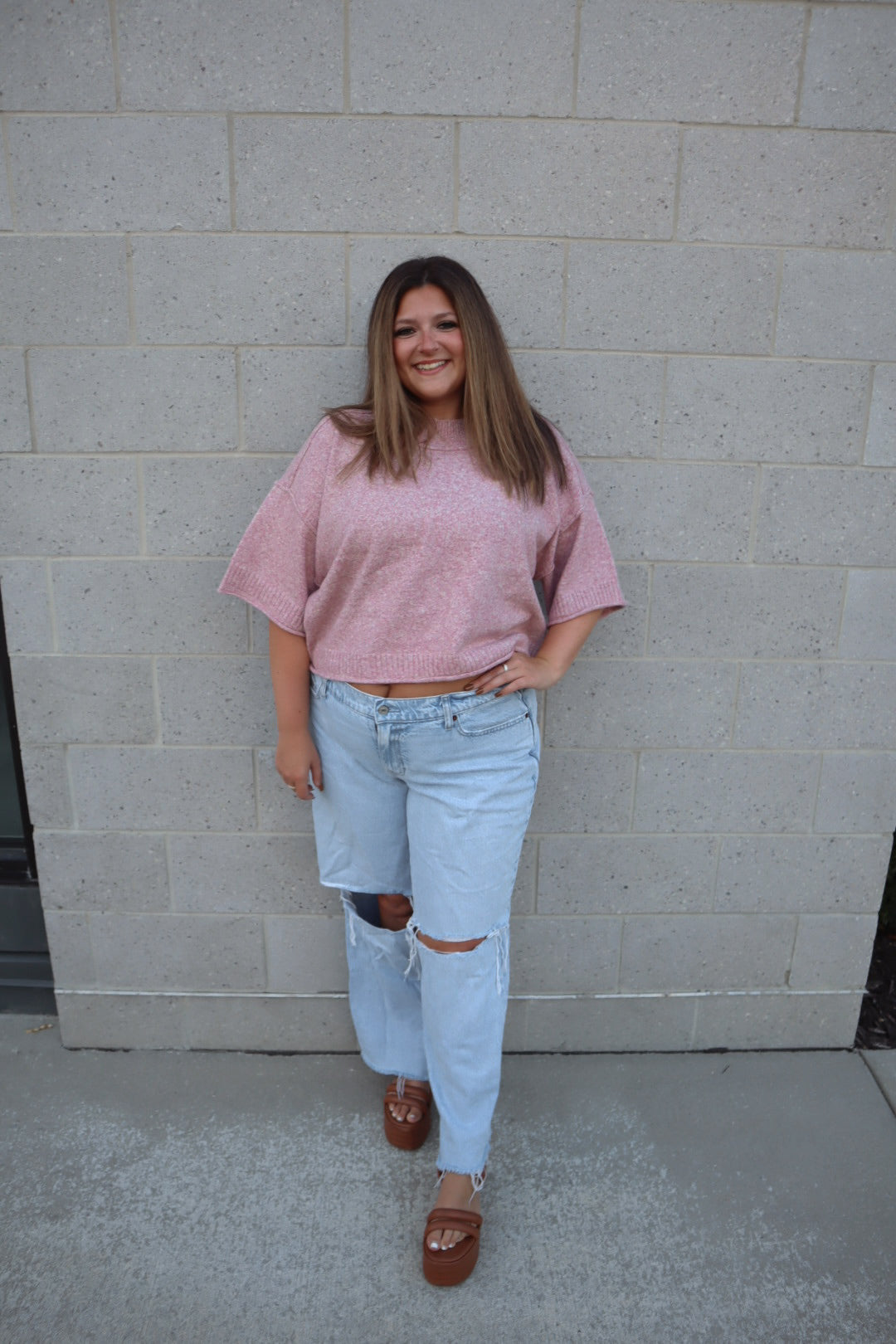 Blush Hour Sweater