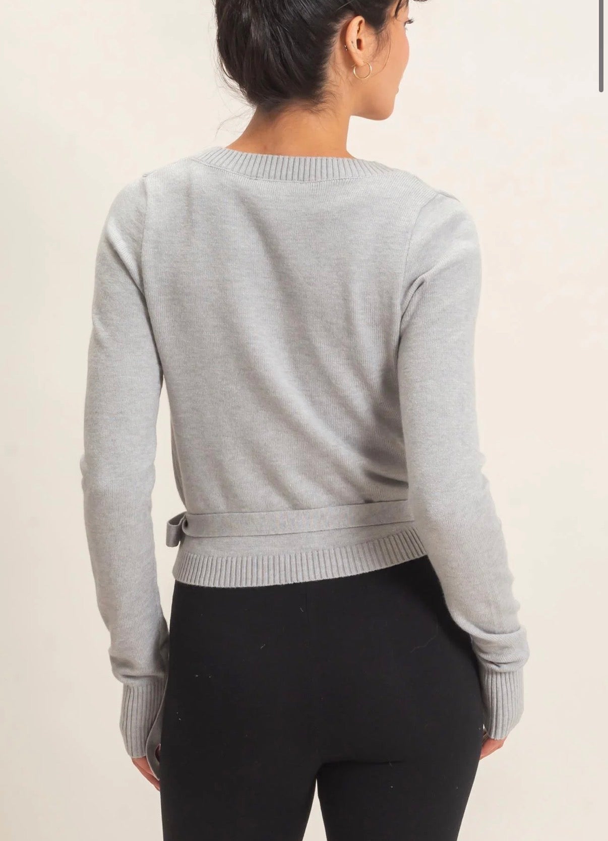 The Hazel Wrap Cardigan