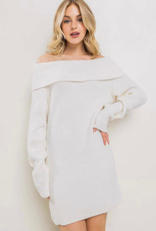 The Serena Sweater Dress