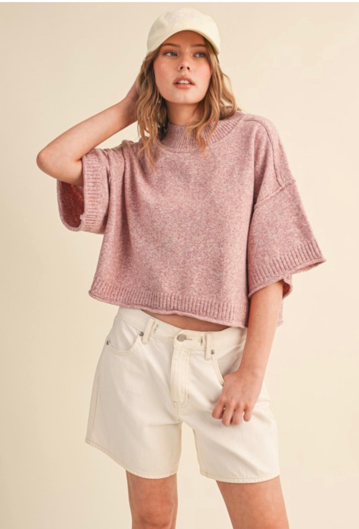 Blush Hour Sweater