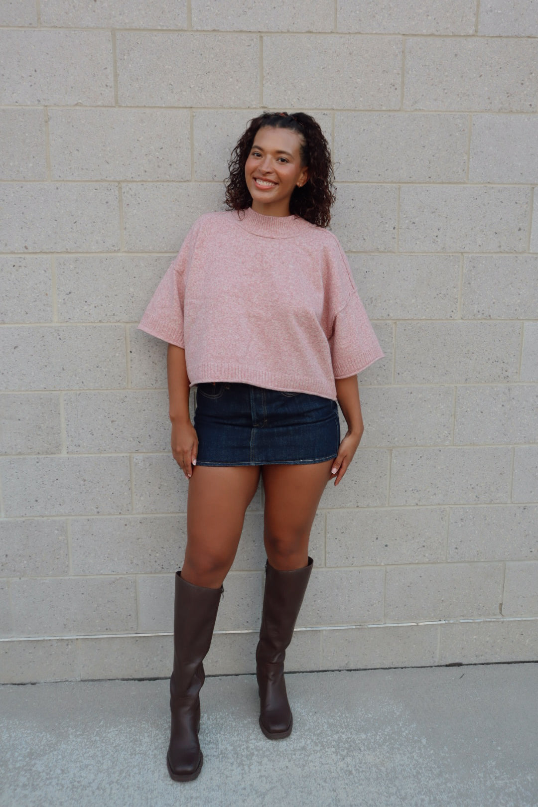 Blush Hour Sweater