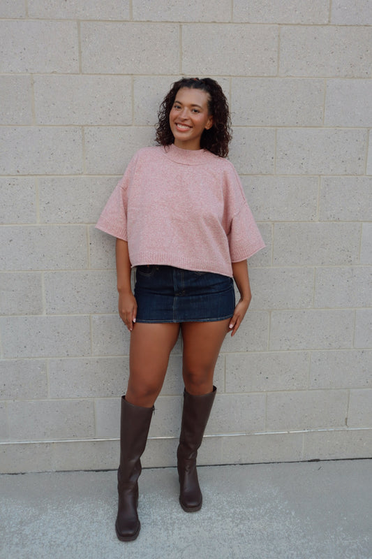 Blush Hour Sweater