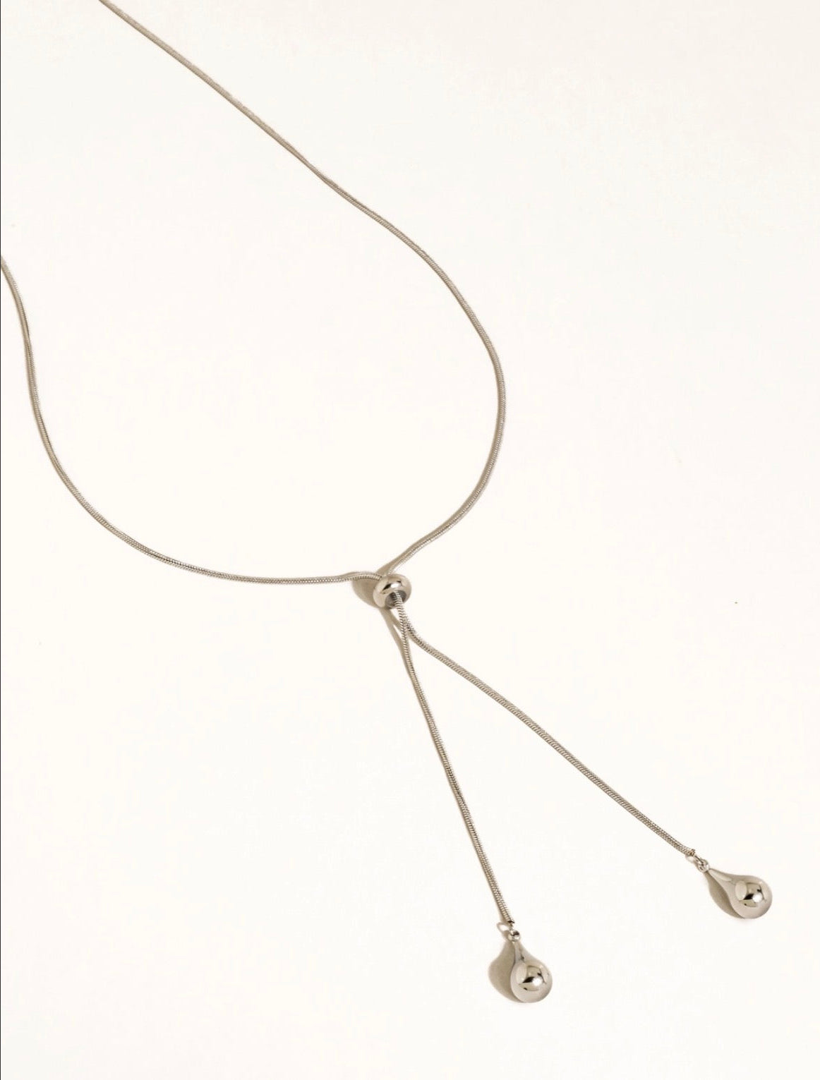 Crossroads necklace- SILVER
