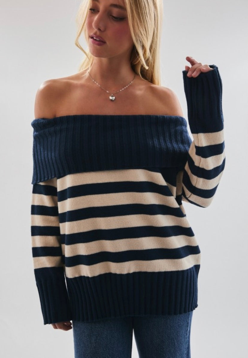 KellyAnn striped top