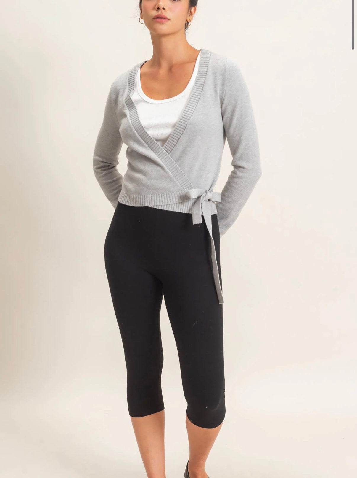 The Hazel Wrap Cardigan