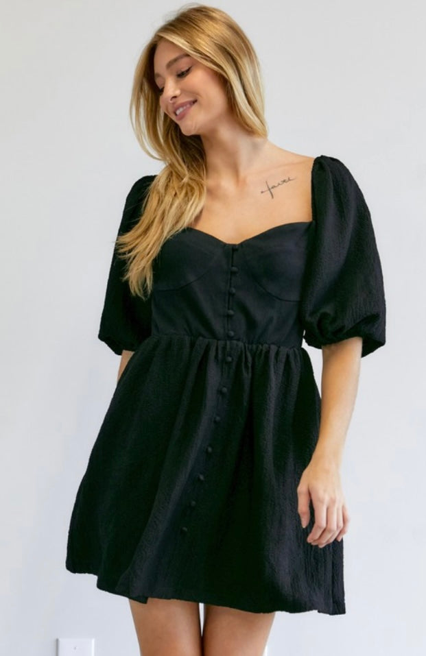 Baby doll plus size dress